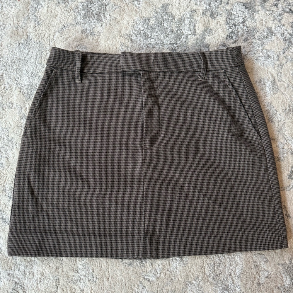 GAP Brown plaid Skirt